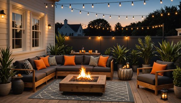 Comment réussir l'éclairage de votre terrasse le soir ?