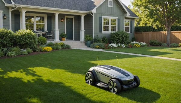 Les innovations high-tech envahissent nos tontes de pelouse