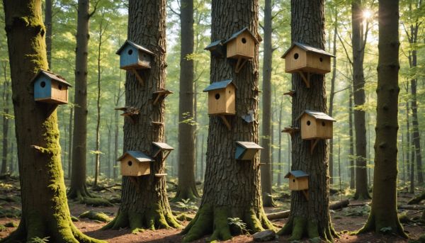 Les nichoirs naturels protègent la biodiversité locale
